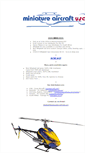 Mobile Screenshot of miniatureaircraftusa.com